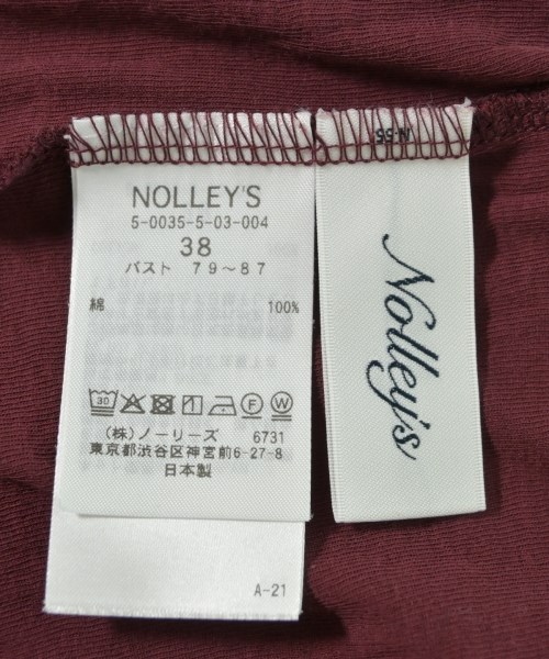 Nolley's（ノーリーズ）Tシャツ・カットソー 赤 サイズ:38(M位) レディース/2200726627040