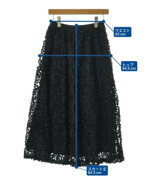 Nolley's（ノーリーズ）ロング・マキシ丈スカート 黒 サイズ:F レディース/2200729680066