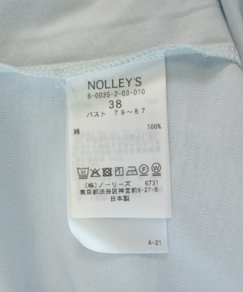 Nolley's（ノーリーズ）Tシャツ・カットソー 青 サイズ:38(M位) レディース/2200717558155