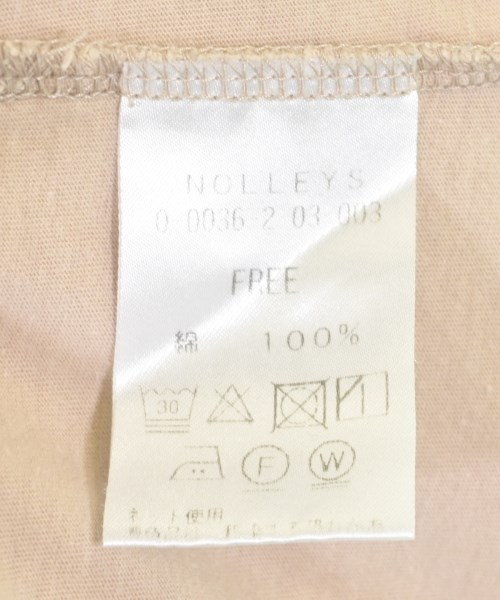 Nolley's（ノーリーズ）Tシャツ・カットソー ベージュ サイズ:F レディース/2200715758298