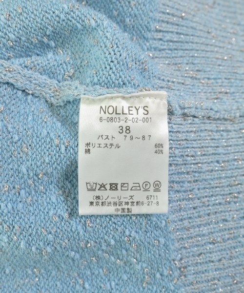 Nolley's（ノーリーズ）カーディガン 青 サイズ:38(M位) レディース/2200717287239