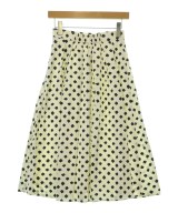 Nolley's（ノーリーズ）ひざ丈スカート 白 サイズ:36(S位) レディース/2200722797143