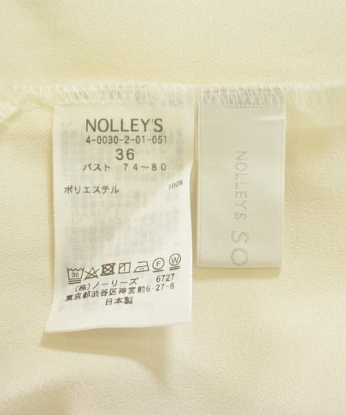 Nolley's（ノーリーズ）カジュアルシャツ 白 サイズ:36(S位) レディース/2200724792054