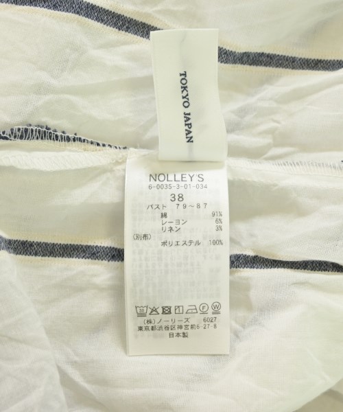 Nolley's（ノーリーズ）ブラウス 白 サイズ:38(M位) レディース/2200724865062