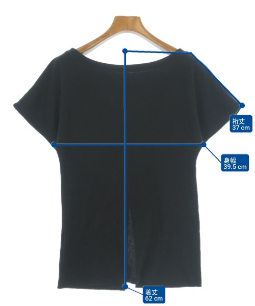 Nolley's（ノーリーズ）Tシャツ・カットソー 黒 サイズ:38(M位) レディース/2200724865086