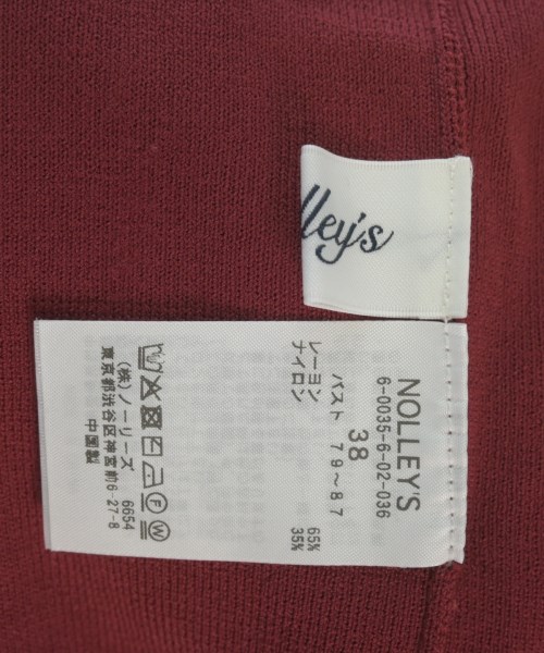 Nolley's（ノーリーズ）ニット・セーター 赤 サイズ:38(M位) レディース/2200724865093