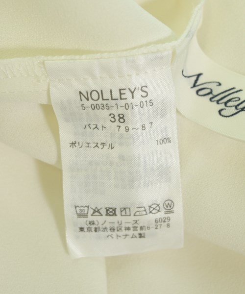 Nolley's（ノーリーズ）ブラウス 白 サイズ:38(M位) レディース/2200719639081