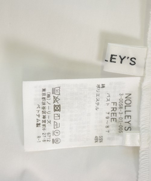 Nolley's（ノーリーズ）ブラウス 白 サイズ:F レディース/2200720234060