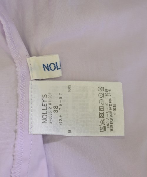 Nolley's（ノーリーズ）カジュアルシャツ 紫 サイズ:38(M位) レディース/2200722520093