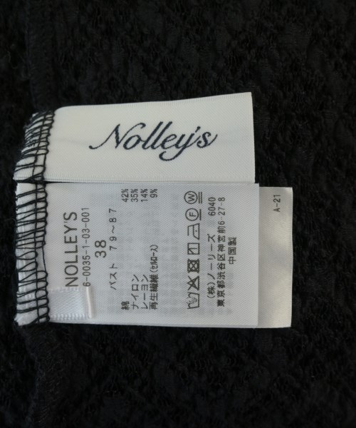 Nolley's（ノーリーズ）カーディガン 黒 サイズ:38(M位) レディース/2200723712039
