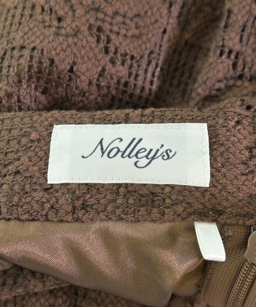 Nolley's（ノーリーズ）ロング・マキシ丈スカート 茶 サイズ:38(M位) レディース/2200677593043