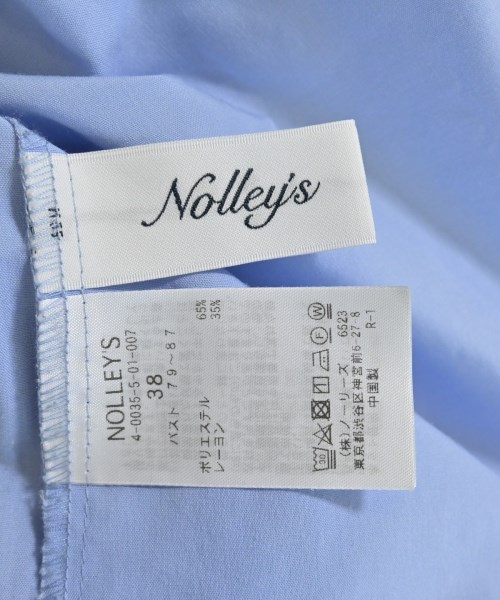 Nolley's（ノーリーズ）ブラウス 青 サイズ:38(M位) レディース/2200677593081