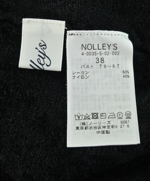 Nolley's（ノーリーズ）ニット・セーター 黒 サイズ:38(M位) レディース/2200685280034