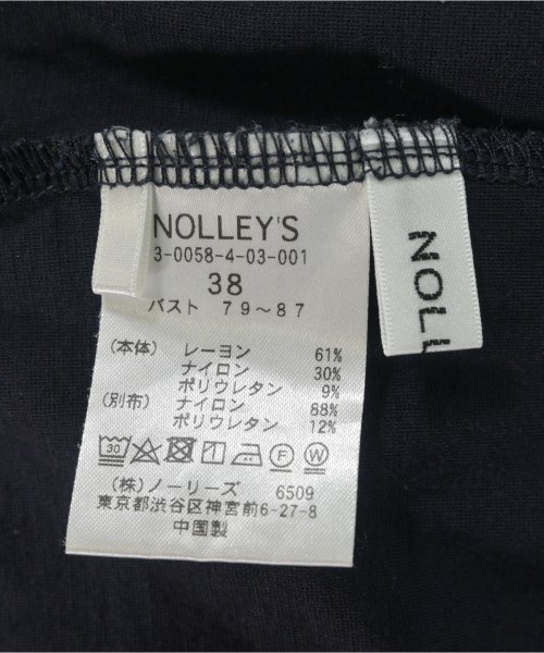 Nolley's（ノーリーズ）Tシャツ・カットソー 紺 サイズ:38(M位) レディース/2200681578043
