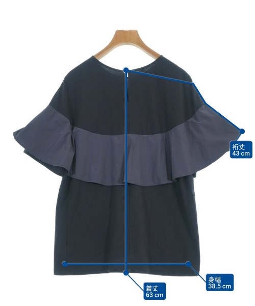 Nolley's（ノーリーズ）Tシャツ・カットソー 紺 サイズ:38(M位) レディース/2200681578043