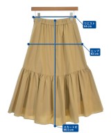 Nolley's（ノーリーズ）ロング・マキシ丈スカート ベージュ サイズ:36(S位) レディース/2200688427030