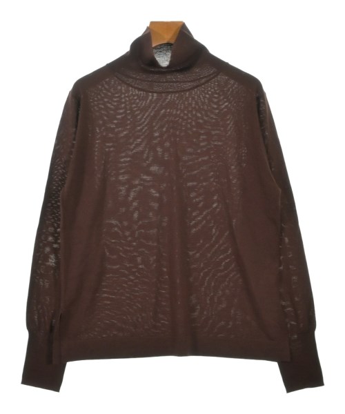 Nolley's(ノーリーズ)ニット・セーター 茶 サイズ:38(M位)/2200684149028