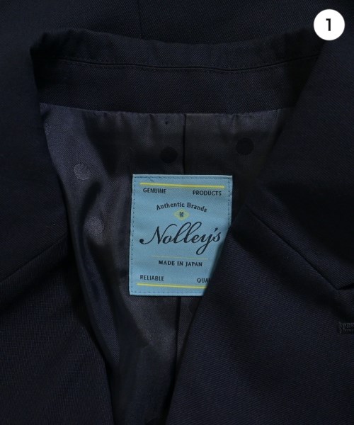 Nolley's（ノーリーズ）テーラードジャケット 紺 サイズ:-(M位) レディース/2200689378010