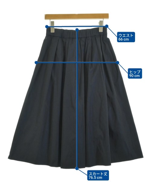 Nolley's（ノーリーズ）ロング・マキシ丈スカート 紺 サイズ:1(S位) レディース/2200689748158