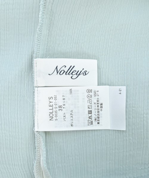 Nolley's（ノーリーズ）ブラウス 青 サイズ:38(M位) レディース/2200686083092