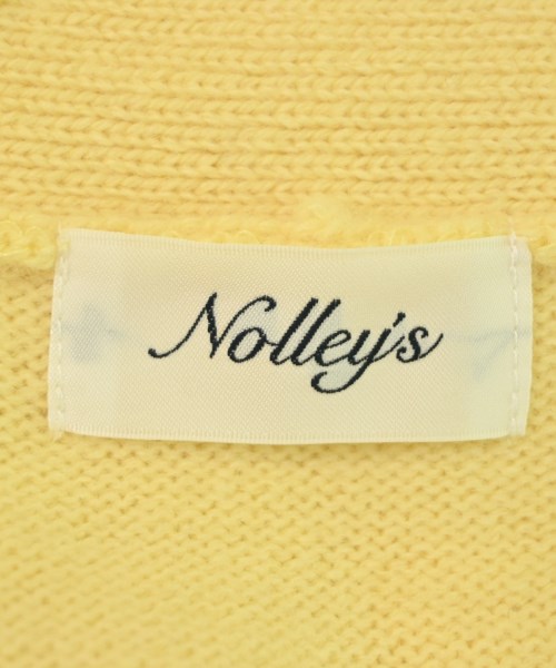 Nolley's（ノーリーズ）カーディガン 黄 サイズ:38(M位) レディース/2200686066040