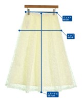 Nolley's（ノーリーズ）ロング・マキシ丈スカート 白 サイズ:F レディース/2200687872015
