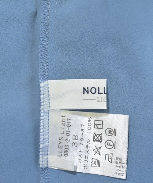Nolley's（ノーリーズ）ブラウス 青 サイズ:38(M位) レディース/2200688614065