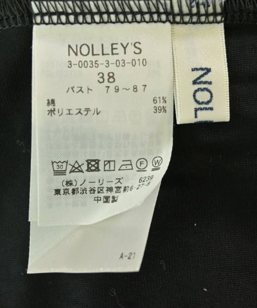 Nolley's（ノーリーズ）ノースリーブ 黒 サイズ:38(M位) レディース/2200692563021