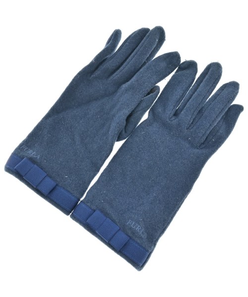 FURLA(フルラ)手袋 青 サイズ:-/2200644271202