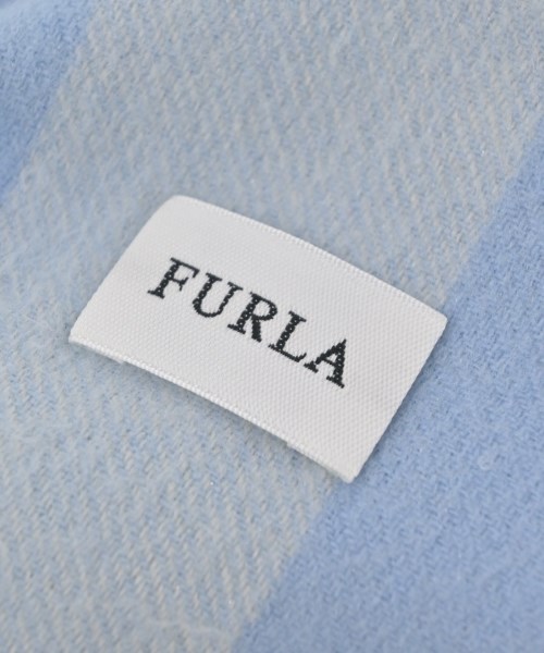 FURLA（フルラ）マフラー 青 サイズ:- レディース/2200634371028