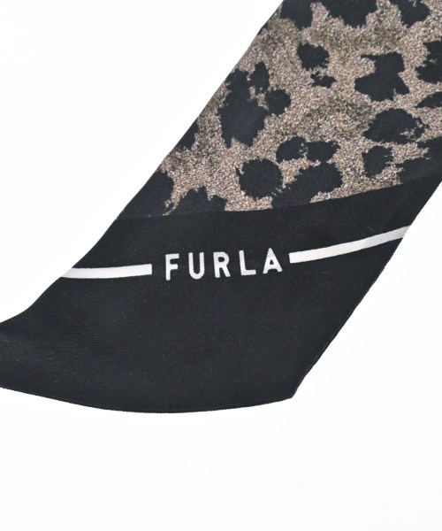 FURLA（フルラ）バンダナ・スカーフ 茶 サイズ:- レディース/2200609035047
