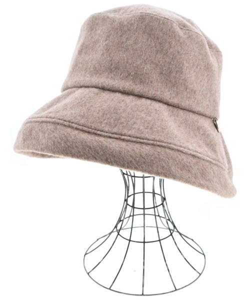 FURLA(フルラ)ハット 茶 サイズ:S-M/2200668153034