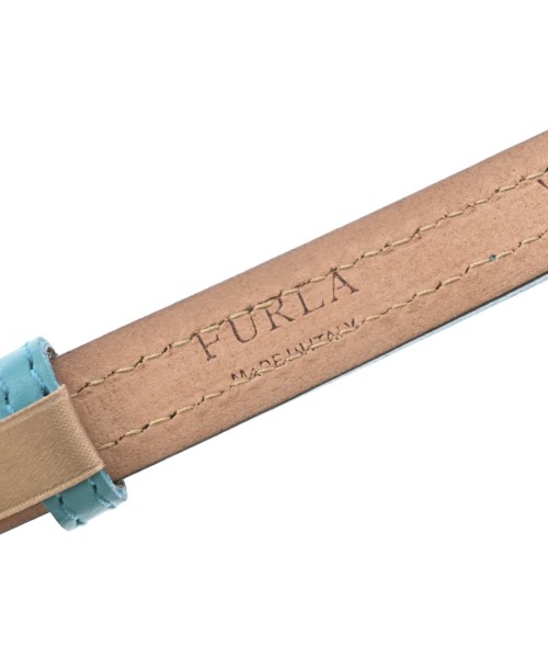 FURLA（フルラ）ベルト 青 サイズ:75 レディース/2200700176083