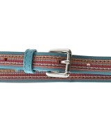 FURLA（フルラ）ベルト 青 サイズ:75 レディース/2200700176083