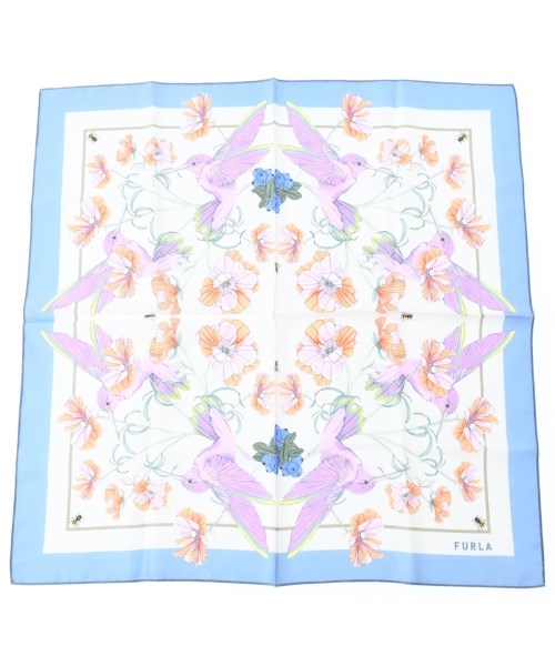 FURLA(フルラ)バンダナ・スカーフ 白 サイズ:-/2200645968019