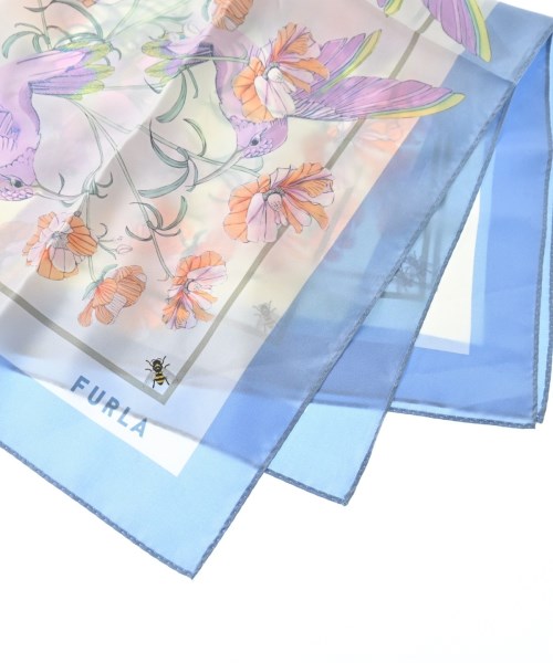 FURLA（フルラ）バンダナ・スカーフ 白 サイズ:- レディース/2200645968019