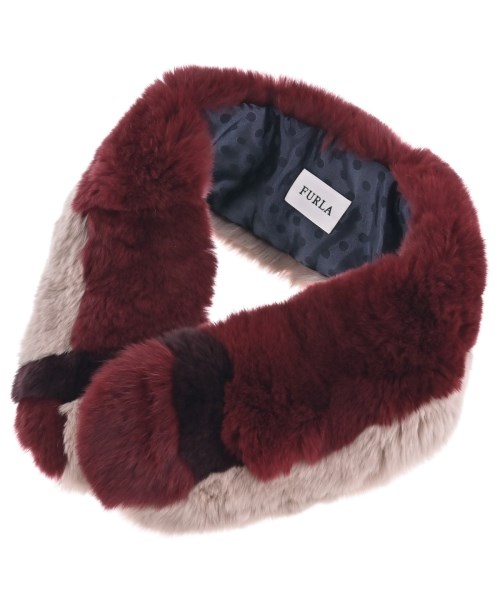 FURLA(フルラ)マフラー 赤 サイズ:-/2200640060077