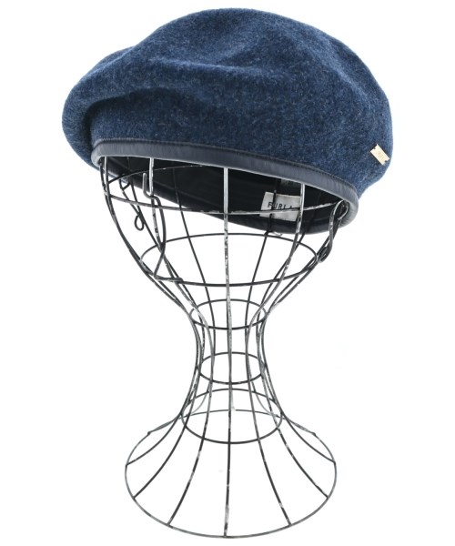 FURLA(フルラ)ハンチング・ベレー帽 紺 サイズ:-/2200637144384