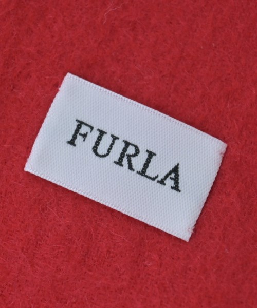 FURLA（フルラ）マフラー 赤 サイズ:- レディース/2200663363087