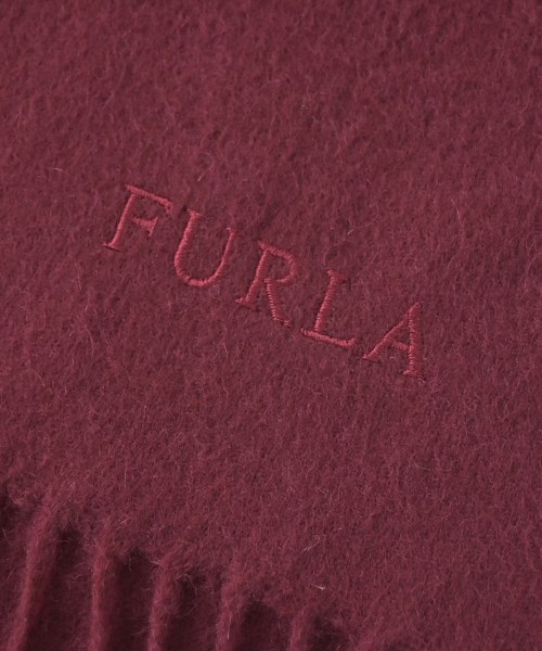 FURLA（フルラ）マフラー 赤 サイズ:- レディース/2200731602032