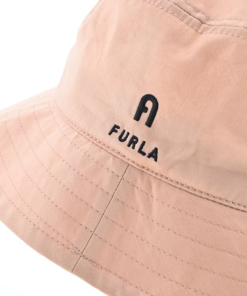 FURLA（フルラ）ハット ピンク サイズ:S-M レディース/2200684701028