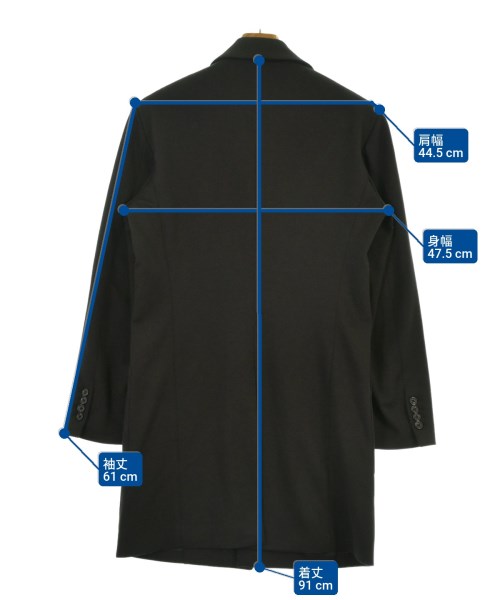 L.H.P（エル　エイチ　ピー）チェスターコート 黒 サイズ:S メンズ/2200632652020