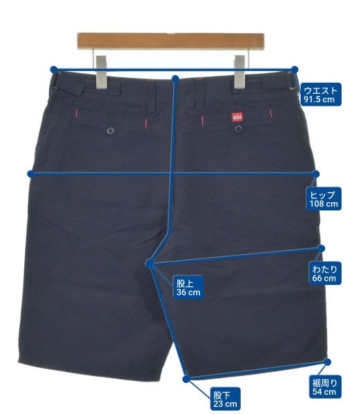 GILL（ジル）ショートパンツ 紺 サイズ:L メンズ/2200627918629