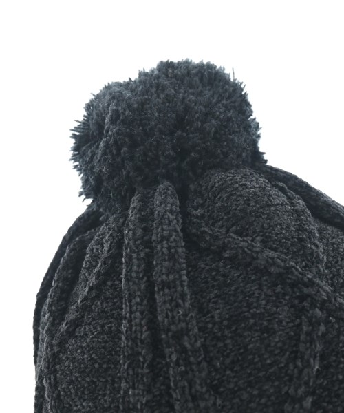 HAKKA（ハッカ）ニットキャップ・ビーニー 黒 サイズ:L レディース/2200664119164