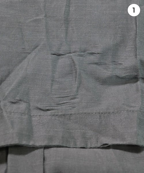 le coeur blanc（ル　クール　ブラン）ブラウス グレー サイズ:38(M位) レディース/2200623314074