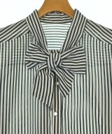 le coeur blanc（ル　クール　ブラン）ブラウス 紺 サイズ:38(M位) レディース/2200622881232