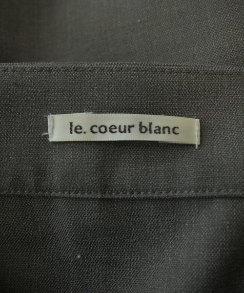 le coeur blanc（ル　クール　ブラン）オールインワン/サロペット グレー サイズ:38(M位) レディース/2200638258011