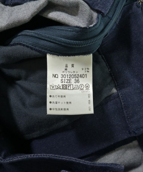 le coeur blanc（ル　クール　ブラン）デニムパンツ 紺 サイズ:36(S位) レディース/2200638258042