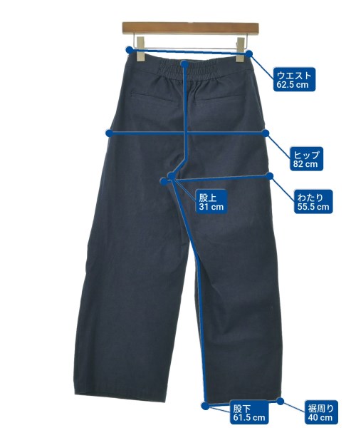 le coeur blanc（ル　クール　ブラン）デニムパンツ 紺 サイズ:36(S位) レディース/2200638258042