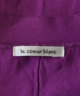 le coeur blanc（ル　クール　ブラン）カーディガン 紫 サイズ:38(M位) レディース/2200639291086